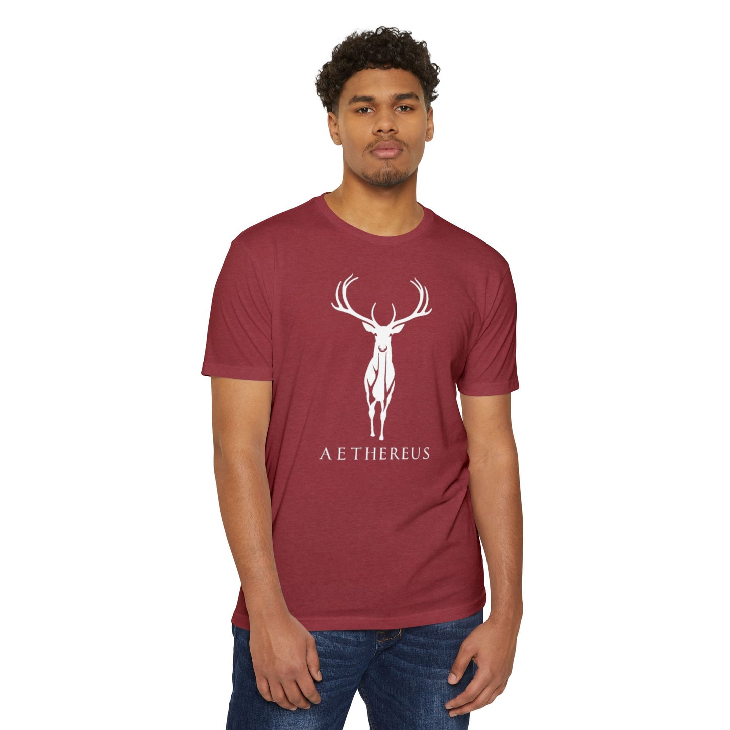 Aethereus Essentials T-Shirt - Original Stag Design