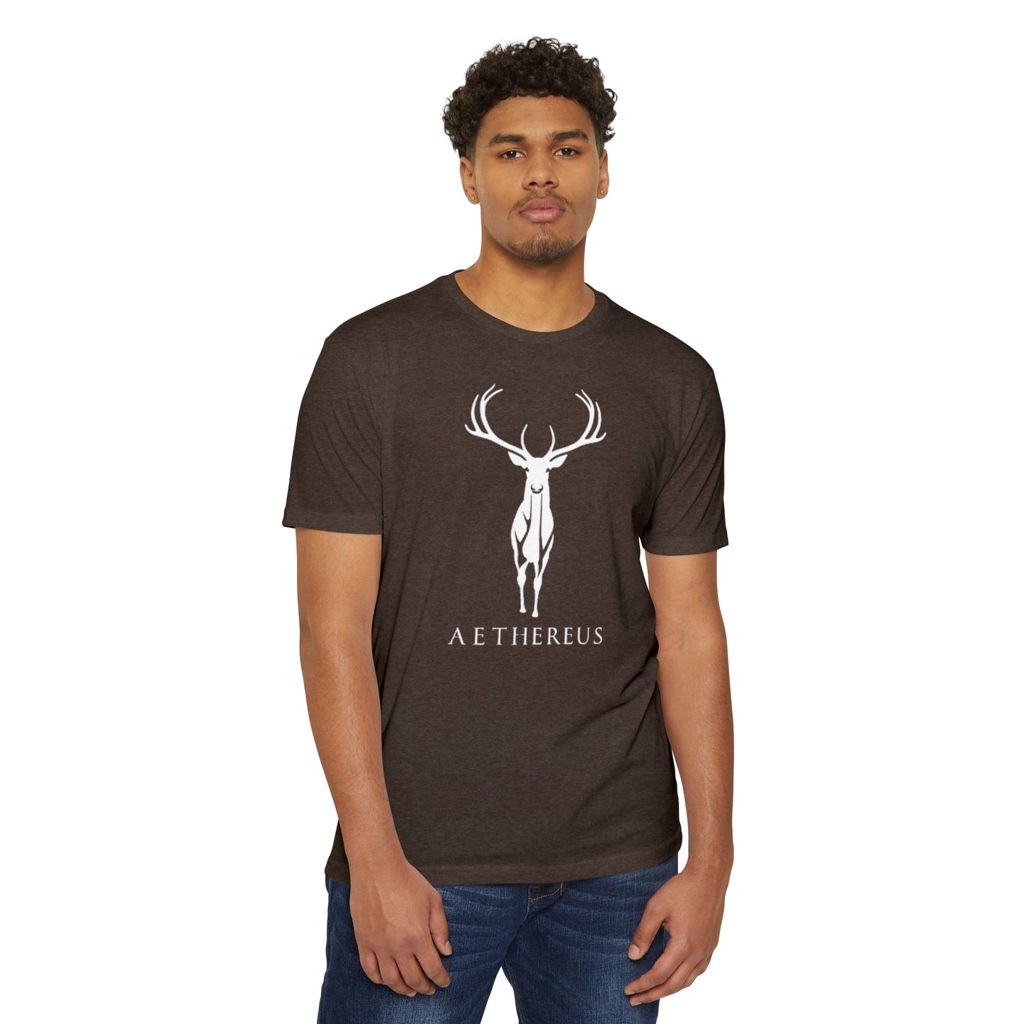 Aethereus Essentials T-Shirt - Original Stag Design