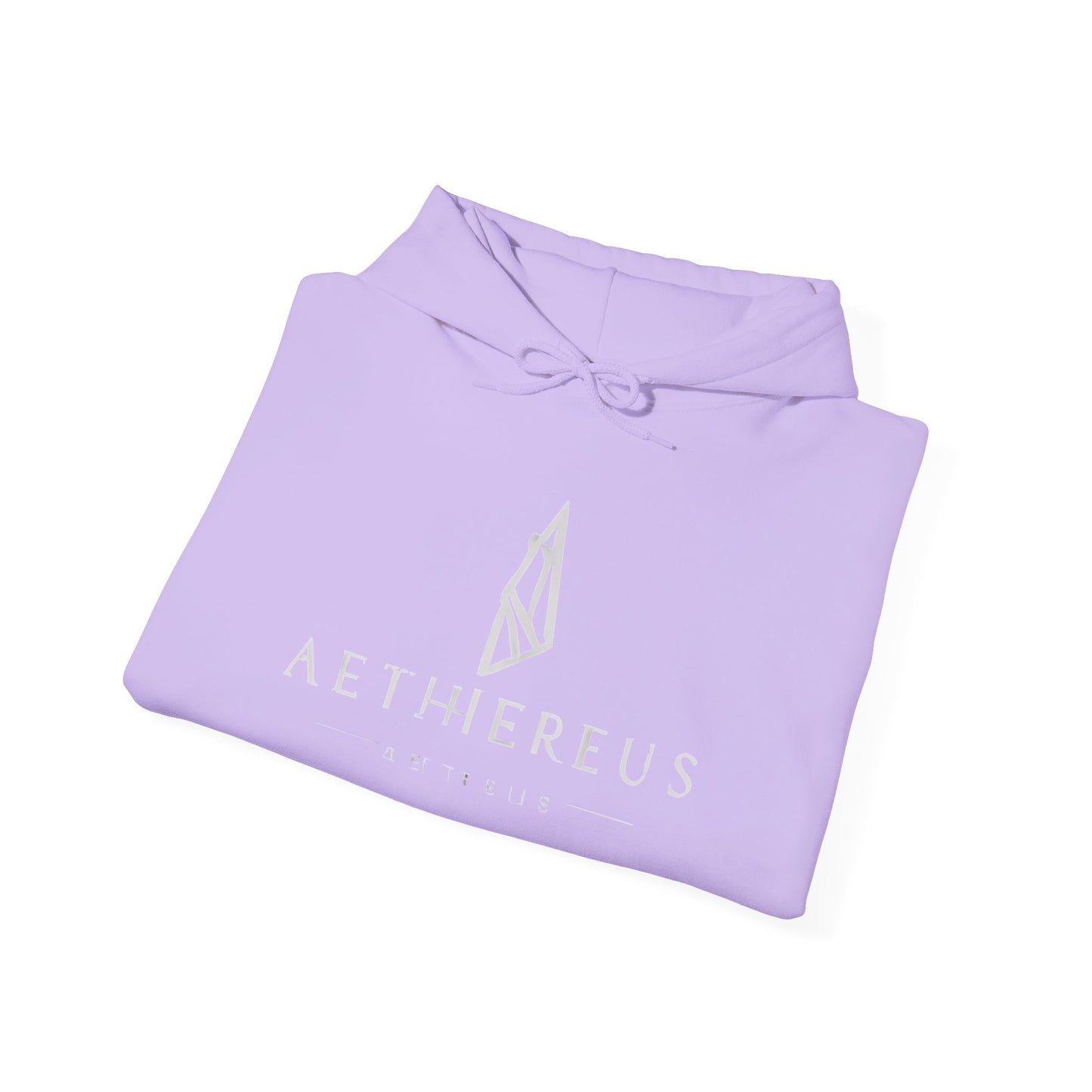 Aethereus Unisex Heavy Blend™ Hooded Sweatshirt - Stag/Matthew 11:28 Back Design