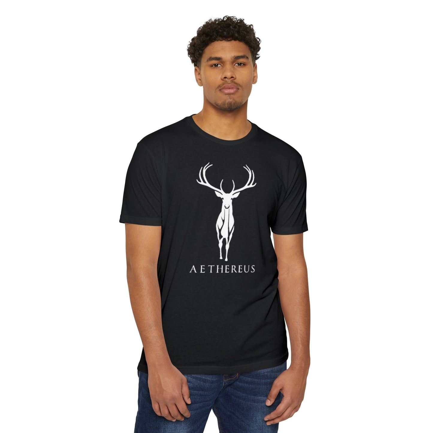 Aethereus Essentials T-Shirt - Original Stag Design
